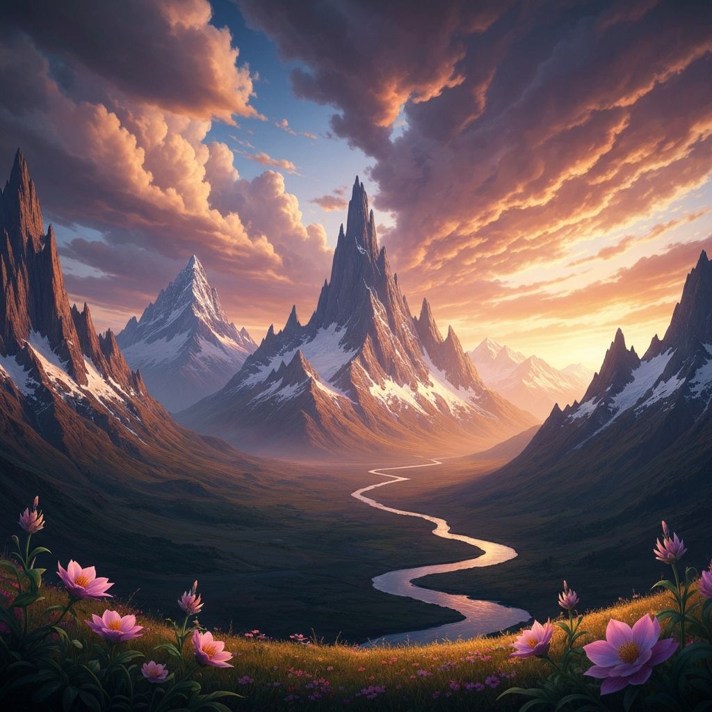 Epic Fantasy Landscape