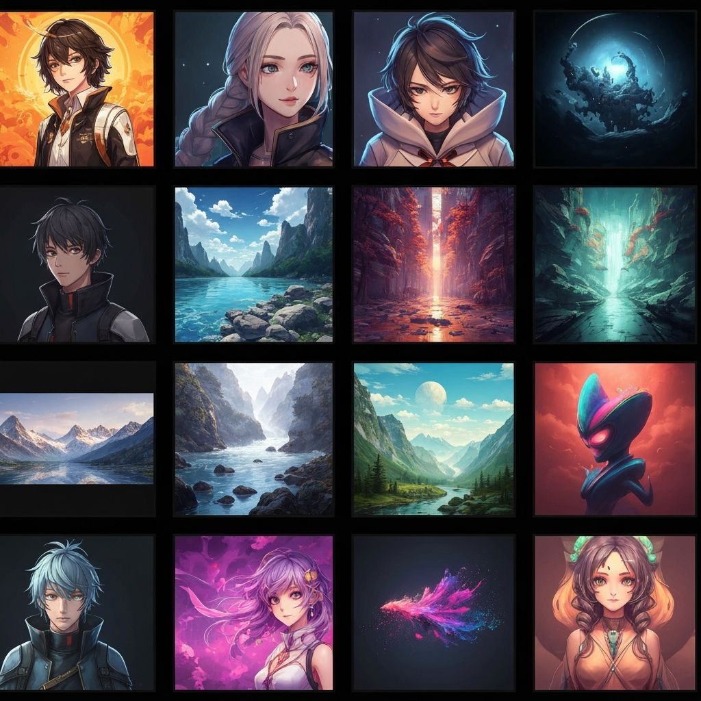 Ready templates grid