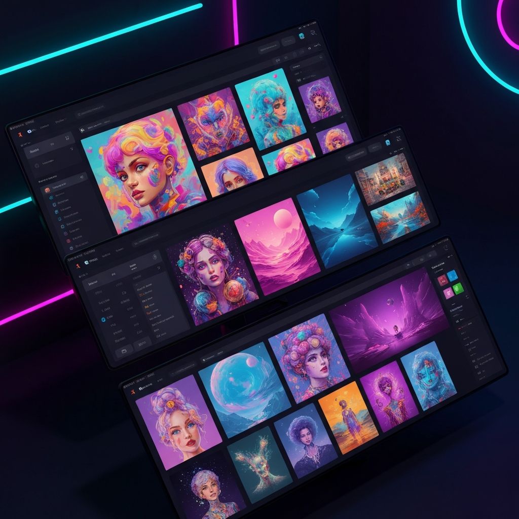 Video and image generation platform